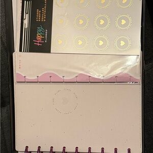 Happy Planner Pink and Gold Organizer